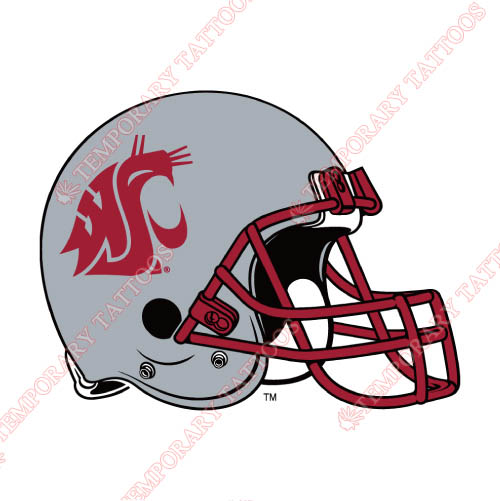 Washington State Cougars Customize Temporary Tattoos Stickers NO.6915